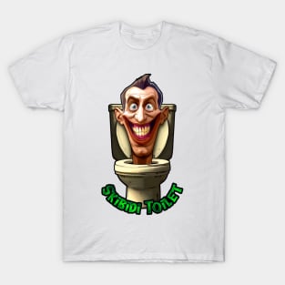 Skibidi Toilet: Modern and Terrifying Design T-Shirt